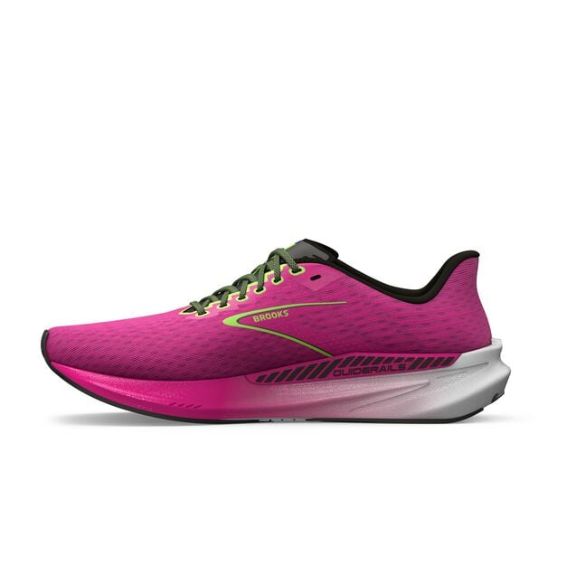 BROOKS Hyperion GTS Womens FOOTWEAR - Womens Stability PINK GLO/GREEN/BLACK