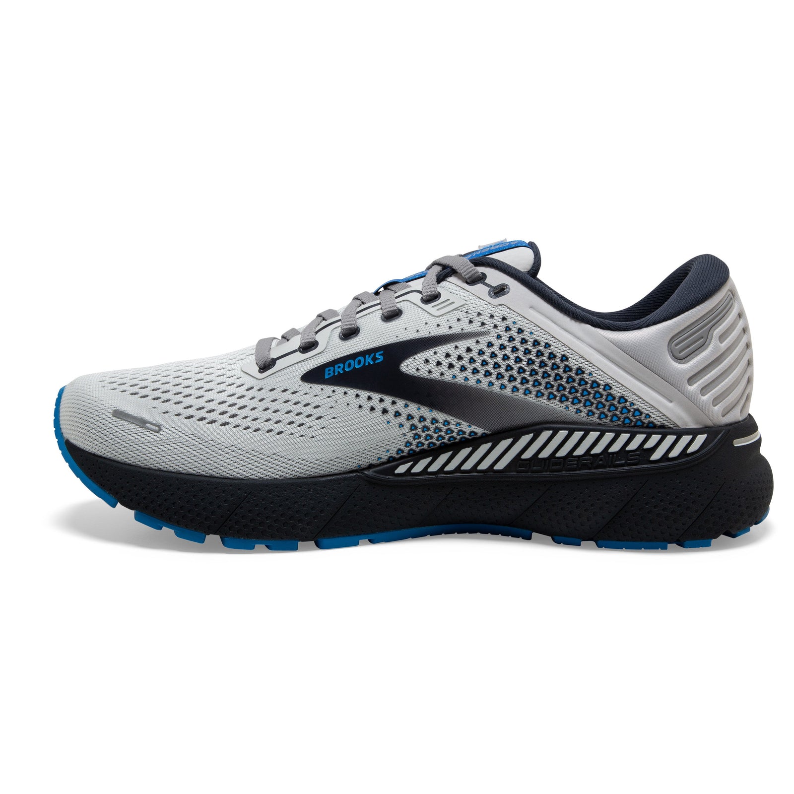 BROOKS Adrenaline GTS 22 Mens FOOTWEAR - Mens Stability OYSTER/INDIA INK/BLUE