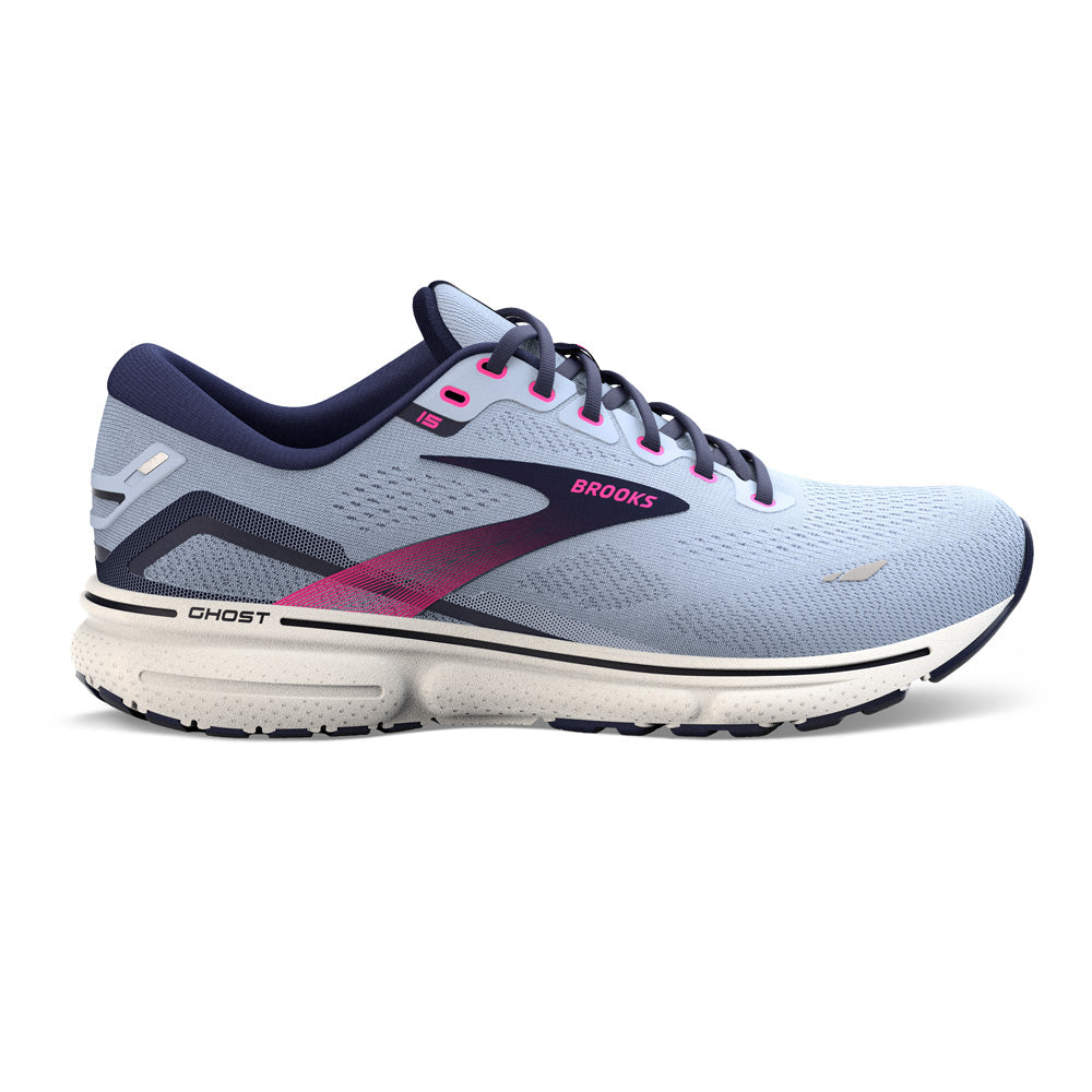 BROOKS Ghost 15 Womens FOOTWEAR - Womens Neutral KENTUCKY BLUE/PEACOAT/PINK
