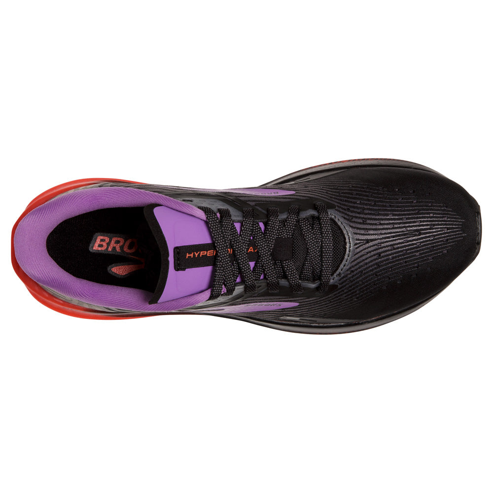 BROOKS Hyperion Max Womens FOOTWEAR - Womens Lightweight BLACK/FIESTA/BELLFLOWER