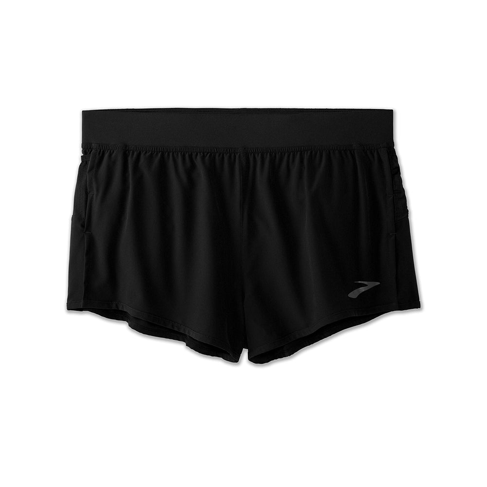 BROOKS Sherpa 3 Inch Shorts Mens APPAREL - Mens Shorts BLACK