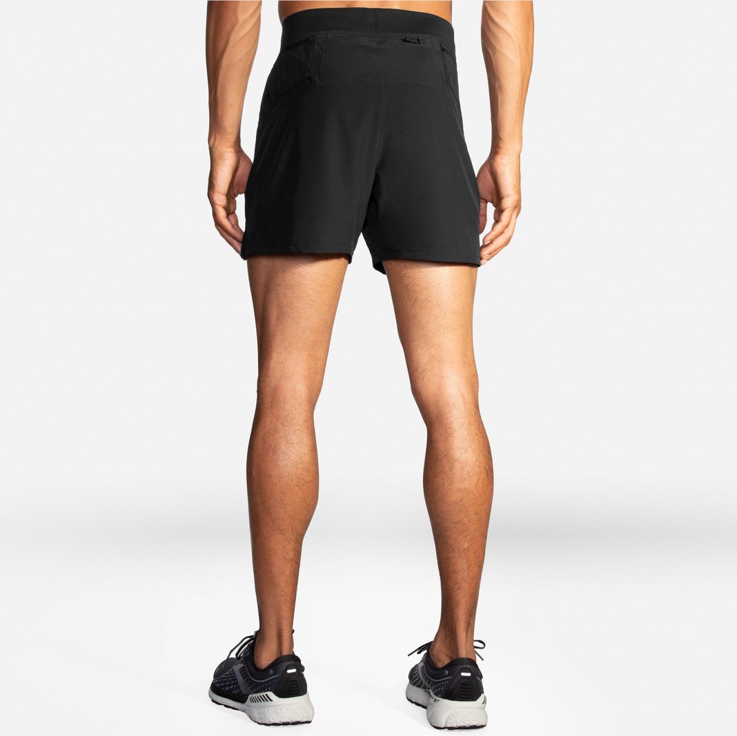 BROOKS Sherpa 5 Inch Short Mens APPAREL - Mens Shorts
