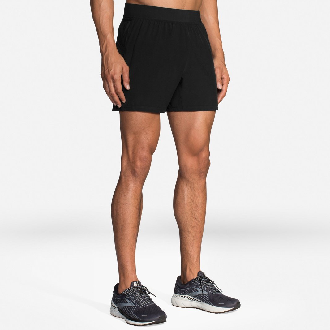 BROOKS Sherpa 5 Inch Short Mens APPAREL - Mens Shorts