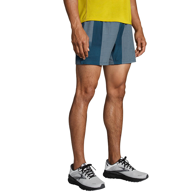 BROOKS Sherpa 5 Inch Short Mens APPAREL - Mens Shorts