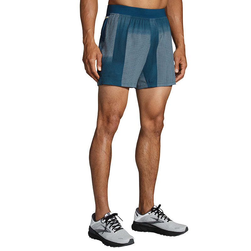 BROOKS Sherpa 5 Inch Short Mens APPAREL - Mens Shorts