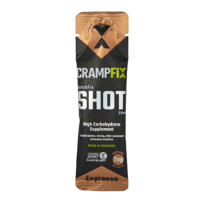 Fixx Nutrition - Cramp Fix NUTRITION - Energy and Recovery Gels 20ml
