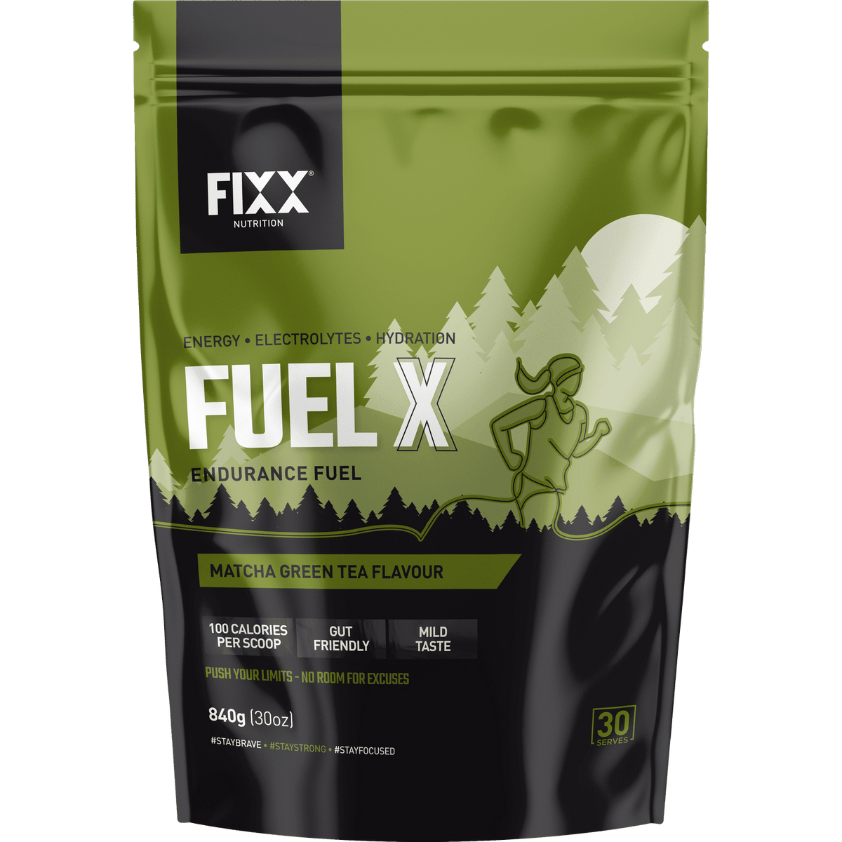 FIXX NUTRITION - Fuel X Endurance Fuel NUTRITION - Energy and Recovery Gels 840g