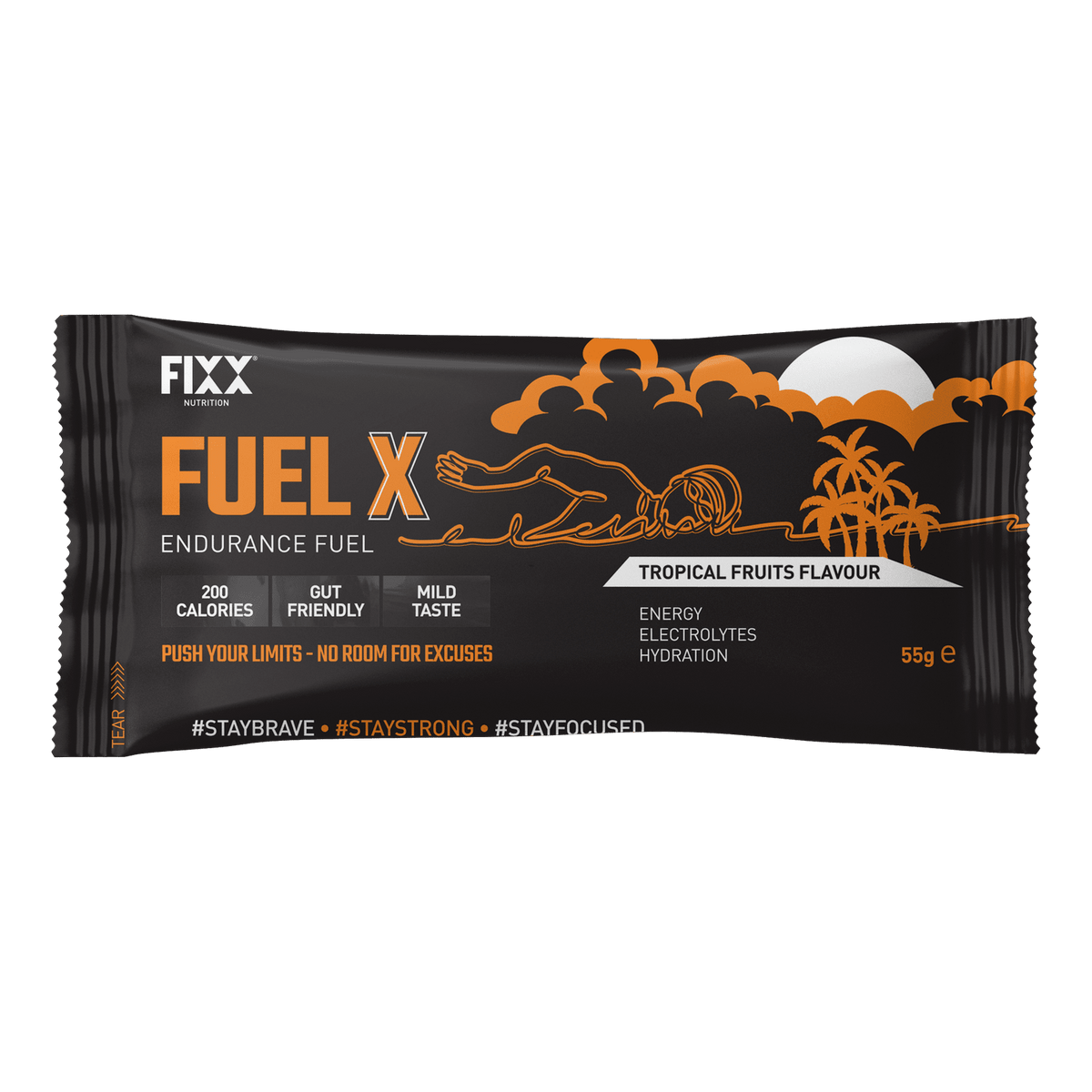 FIXX NUTRITION - Fuel X Endurance Fuel NUTRITION - Energy and Recovery Gels 55g