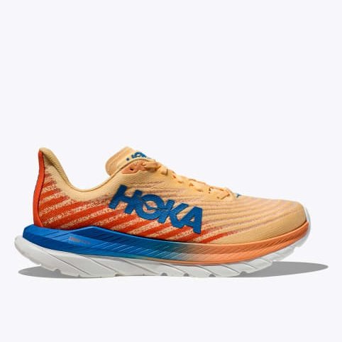 HOKA Mach 5 Mens FOOTWEAR - Mens Lightweight IMPALA/ VIBRANT ORANGE