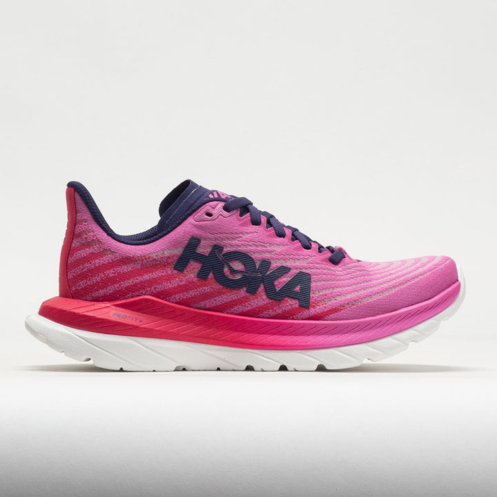 HOKA Mach 5 Womens FOOTWEAR - Womens Lightweight RASPBERRY / STRAWBERRY