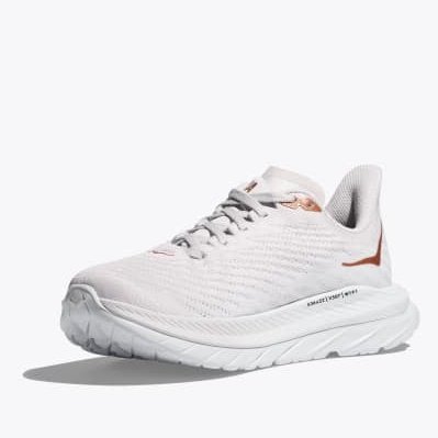 HOKA Mach 5 Womens FOOTWEAR - Womens Lightweight WHITE/COPPER