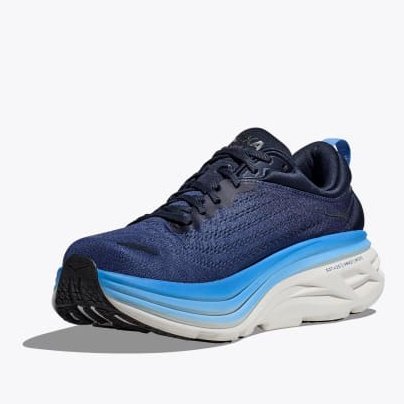 HOKA Bondi 8 Wide Mens FOOTWEAR - Mens Neutral Cushioned