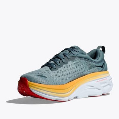 HOKA Bondi 8 Wide Mens FOOTWEAR - Mens Neutral Cushioned