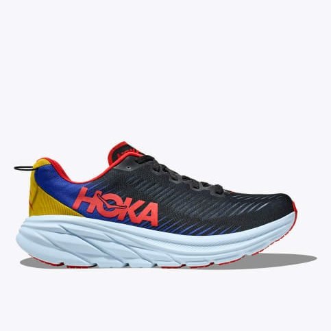 HOKA Rincon 3 Mens FOOTWEAR - Mens Lightweight BLACK/DAZZLING BLUE