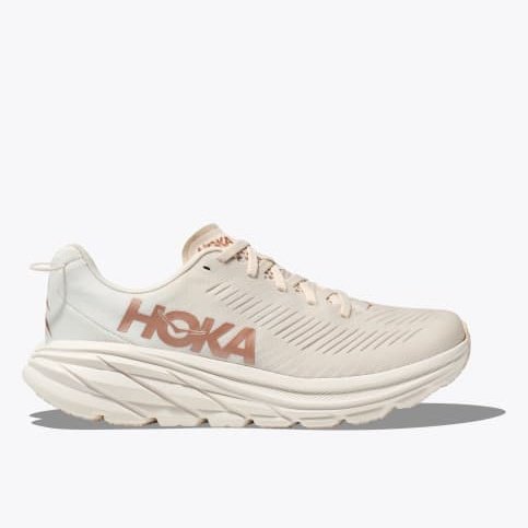 HOKA Rincon 3 Womens FOOTWEAR - Womens Lightweight EGGNOG / ROSE GOLD