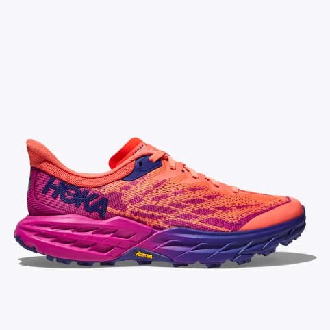 HOKA Speedgoat 5 Womens FOOTWEAR - Womens Trail FESTIVAL FUCHSIA/CAMELLIA