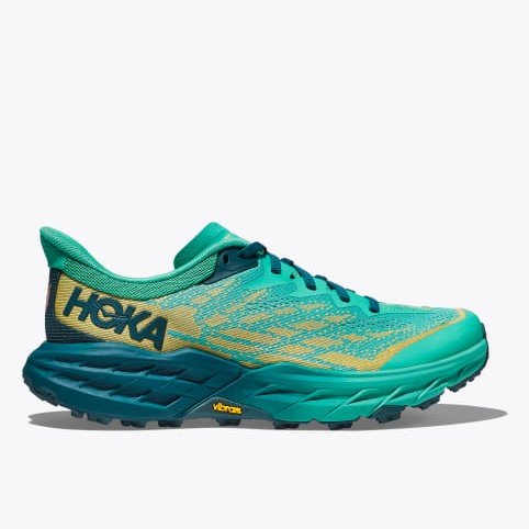 HOKA Speedgoat 5 Womens FOOTWEAR - Womens Trail DEEP TEAL/WATER GARDEN