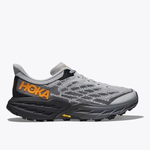 HOKA Speedgoat 5 Mens FOOTWEAR - Mens Trail HARBOR MIST / BLACK