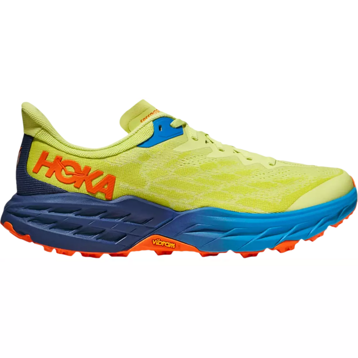 HOKA Speedgoat 5 Mens FOOTWEAR - Mens Trail CITRUS GLOW/EVENING PRIMROSE
