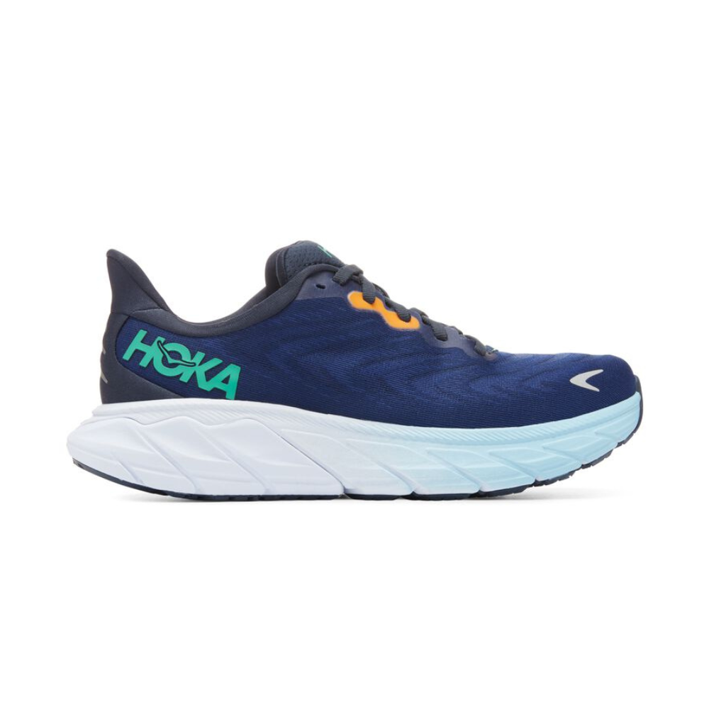 HOKA Arahi 6 Womens FOOTWEAR - Womens Stability Cushioned OUTER SPACE/BELLWETHER BLUE