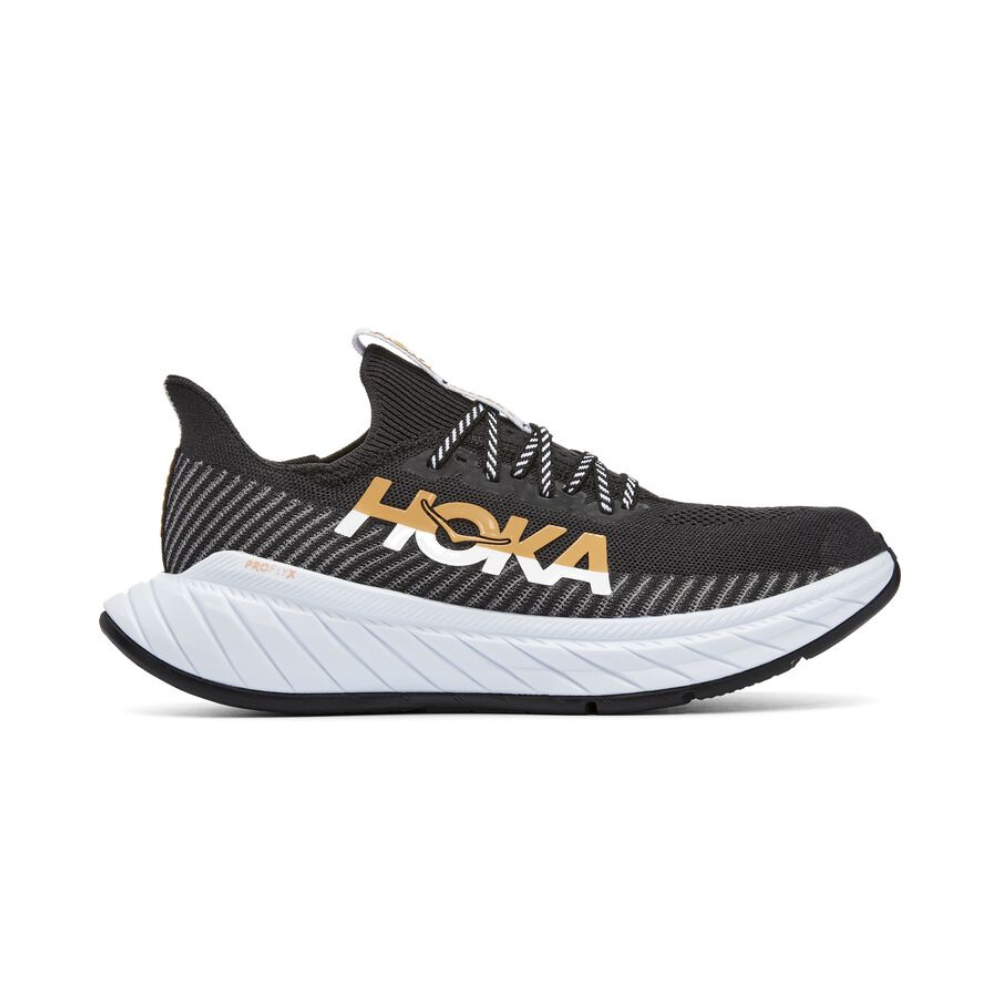 HOKA Carbon X 3 Womens FOOTWEAR - Womens Carbon Plate BLACK/WHITE
