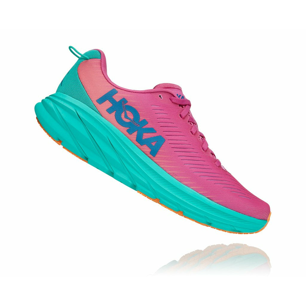 HOKA Rincon 3 Womens FOOTWEAR - Womens Lightweight PHLOX PINK/ATLANTIS