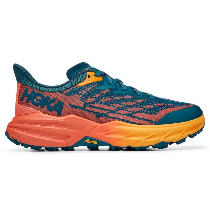 HOKA Speedgoat 5 Womens FOOTWEAR - Womens Trail BLUE CORAL/CAMELLIA
