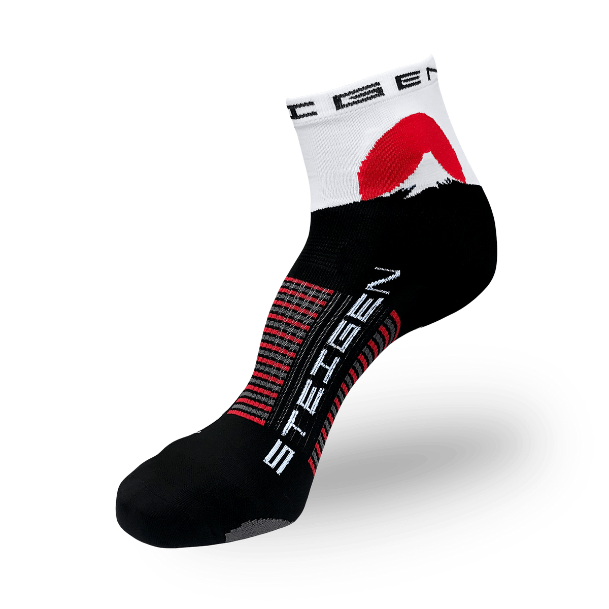 STEIGEN 1/2 Length Running Socks GEAR - Socks JAPAN