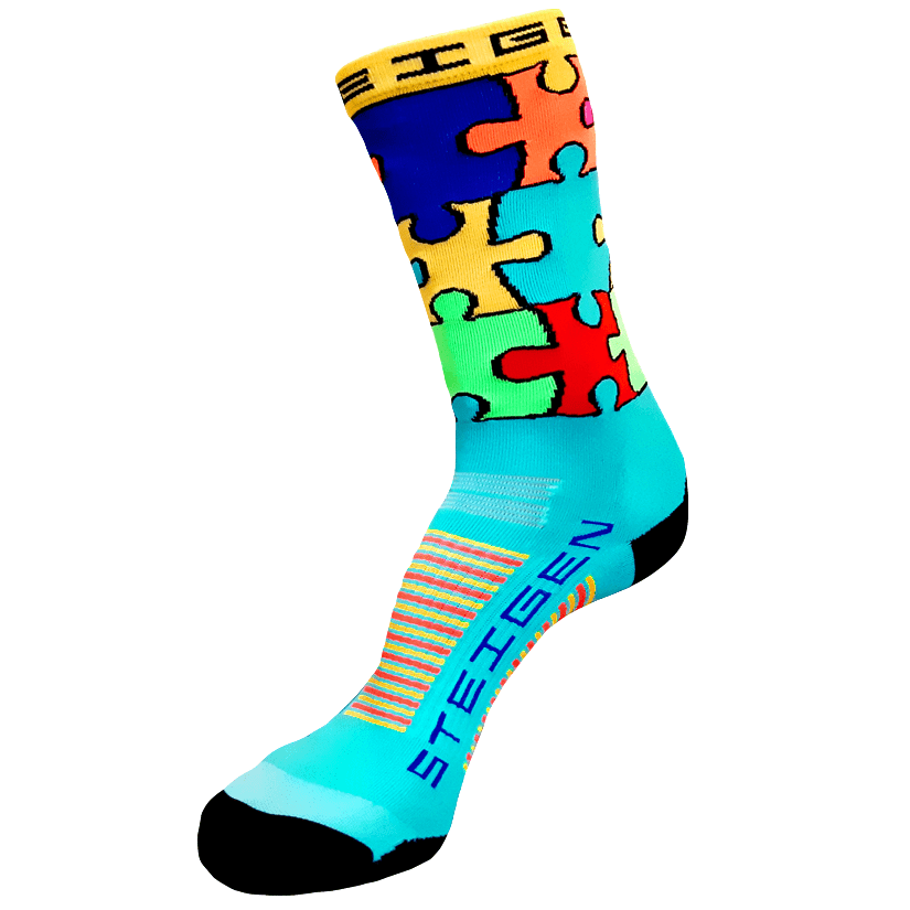 STEIGEN 3/4 Length Running Socks GEAR - Socks Jigsaw