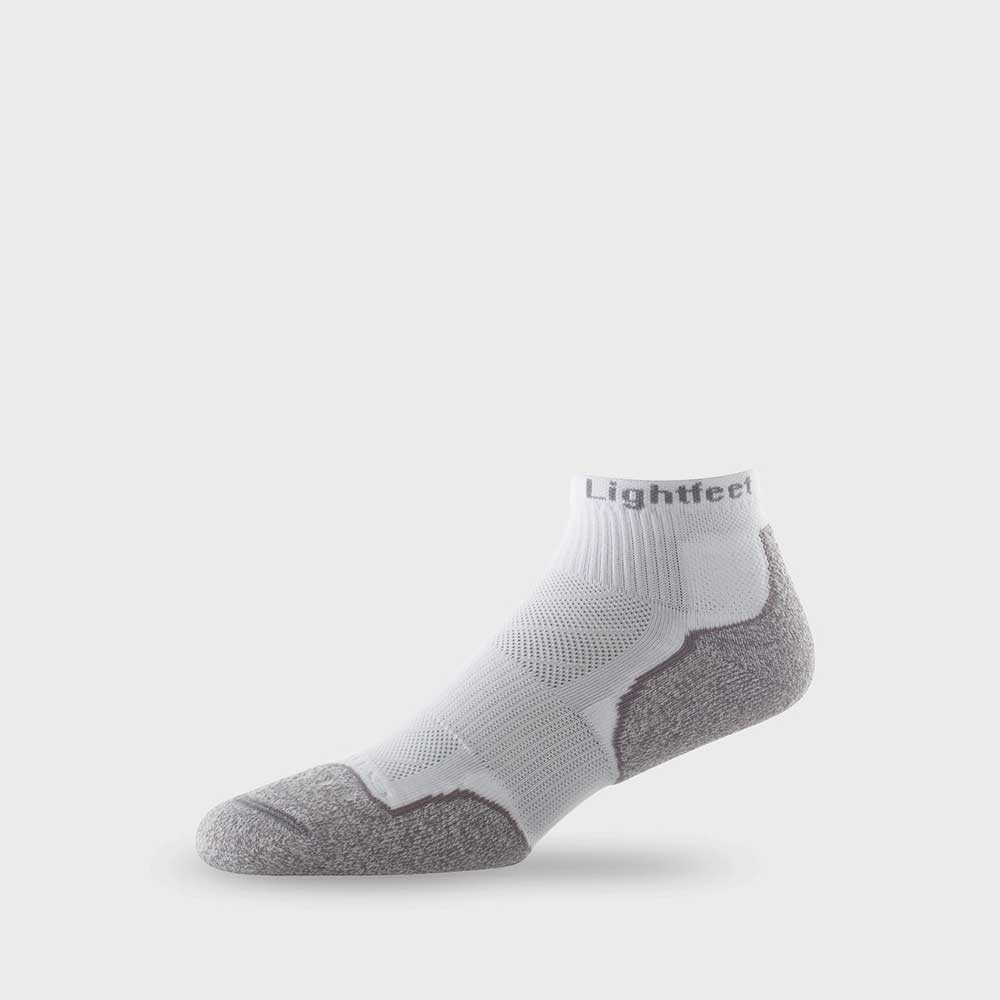 Lightfeet Evolution Mini Crew Socks GEAR - Socks WHITE