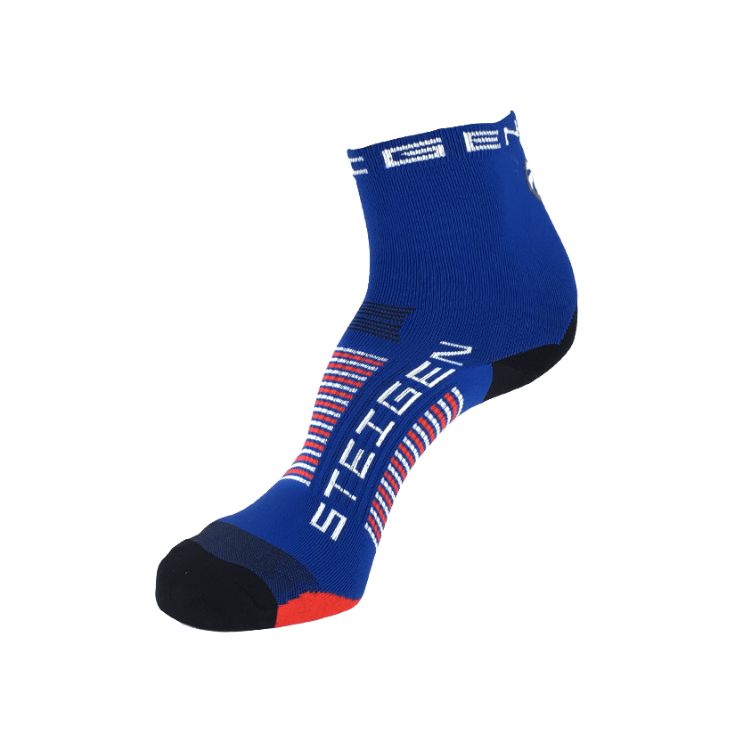 STEIGEN 1/2 Length Running Socks GEAR - Socks MIDNIGHT BLUE