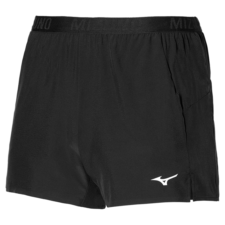 MIZUNO Aero 4.5 Shorts Mens APPAREL - Mens Shorts BLACK