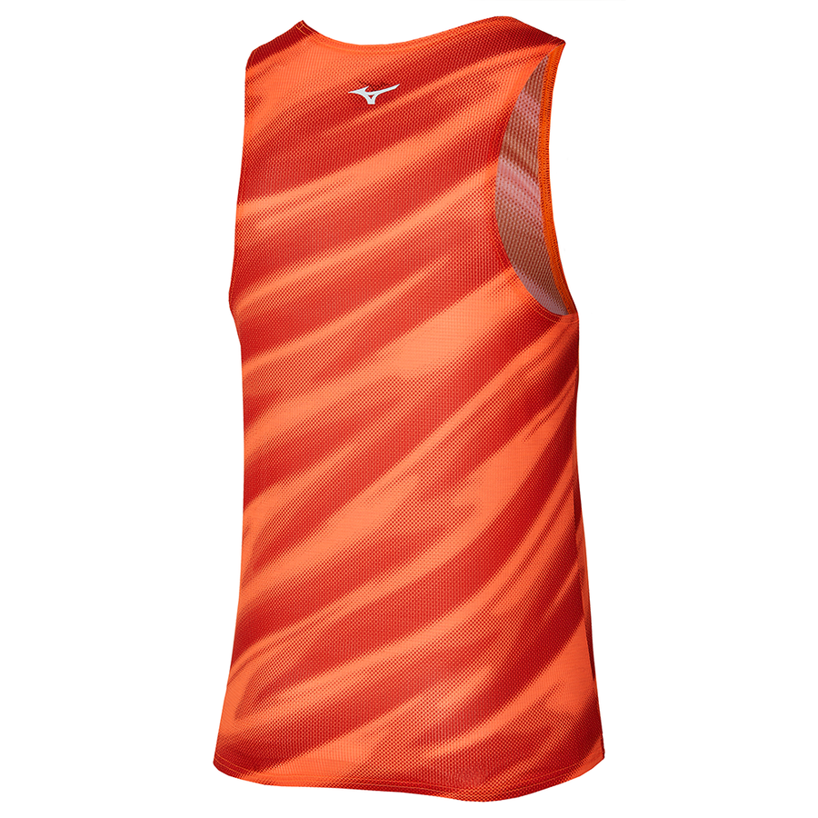 MIZUNO Dry AeroFlow Graphic Tank Mens APPAREL - Mens Tanks MIZUNO SOLEIL
