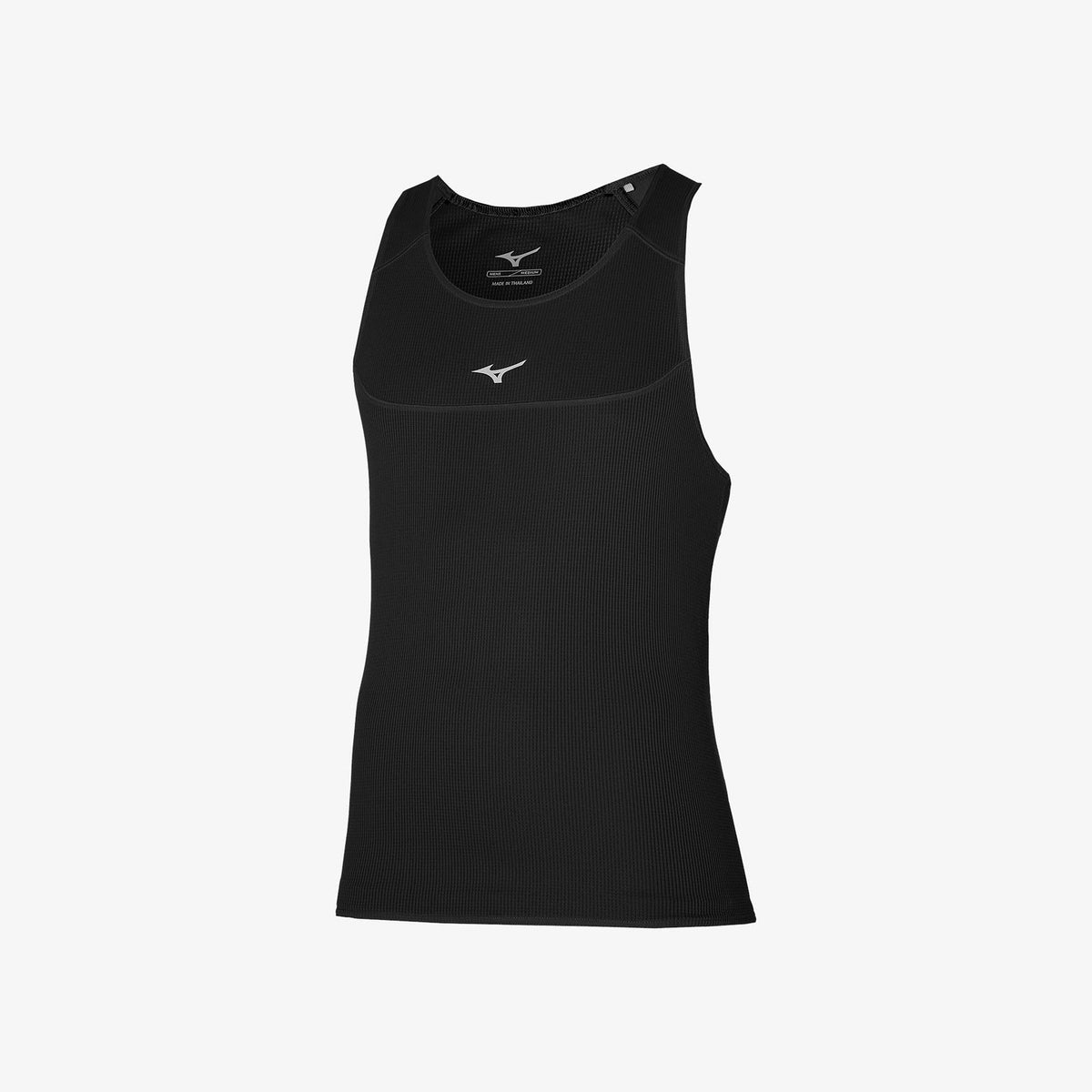 MIZUNO Dry AeroFlow Tank Mens APPAREL - Mens Tanks BLACK