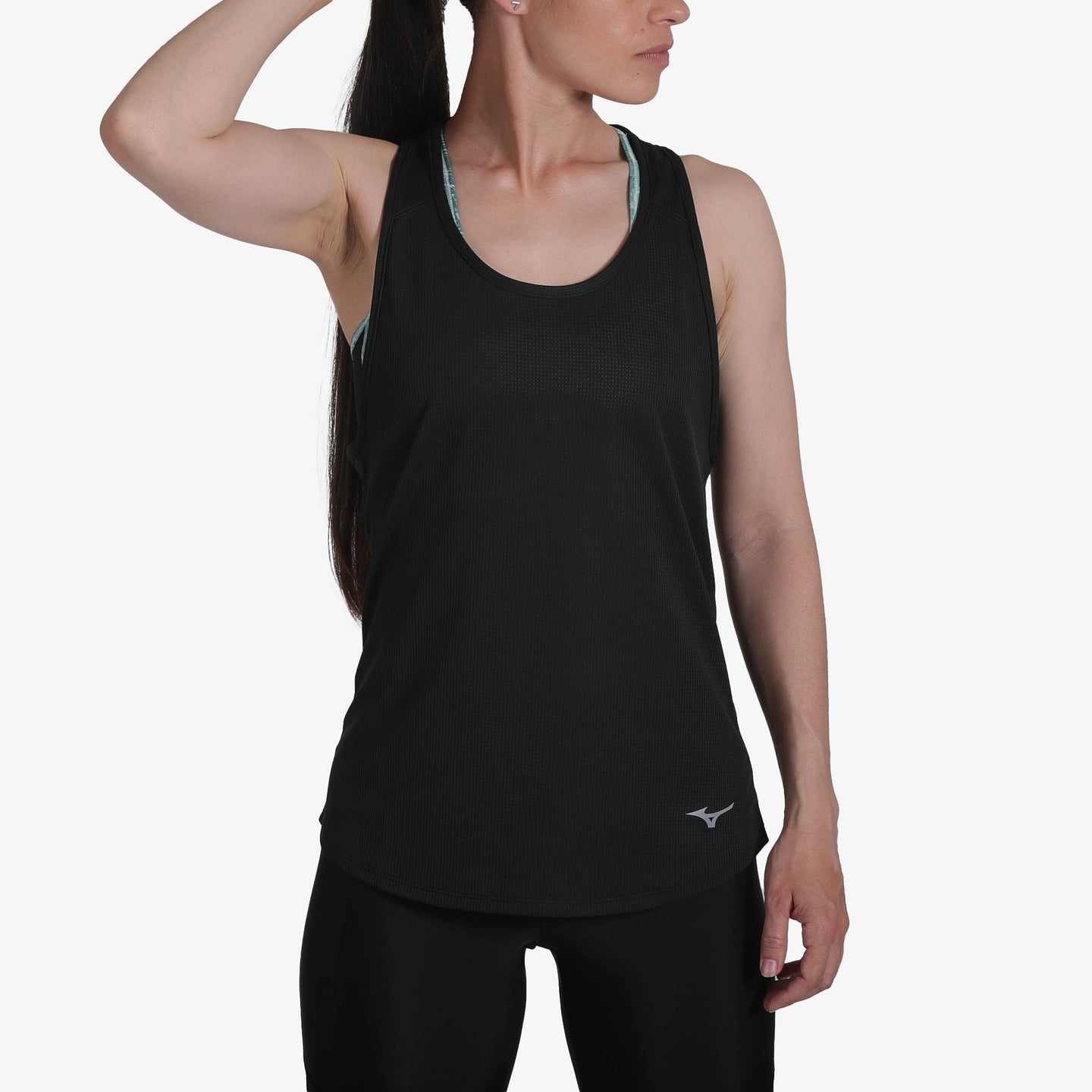 MIZUNO Dry AeroFlow Tank Womens APPAREL - Womens Tanks BLACK