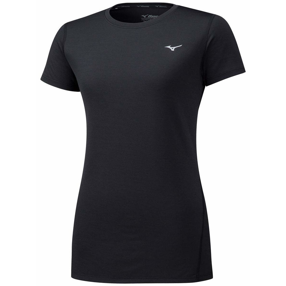 MIZUNO Impulse Core Tee Womens APPAREL - Womens T-Shirts BLACK