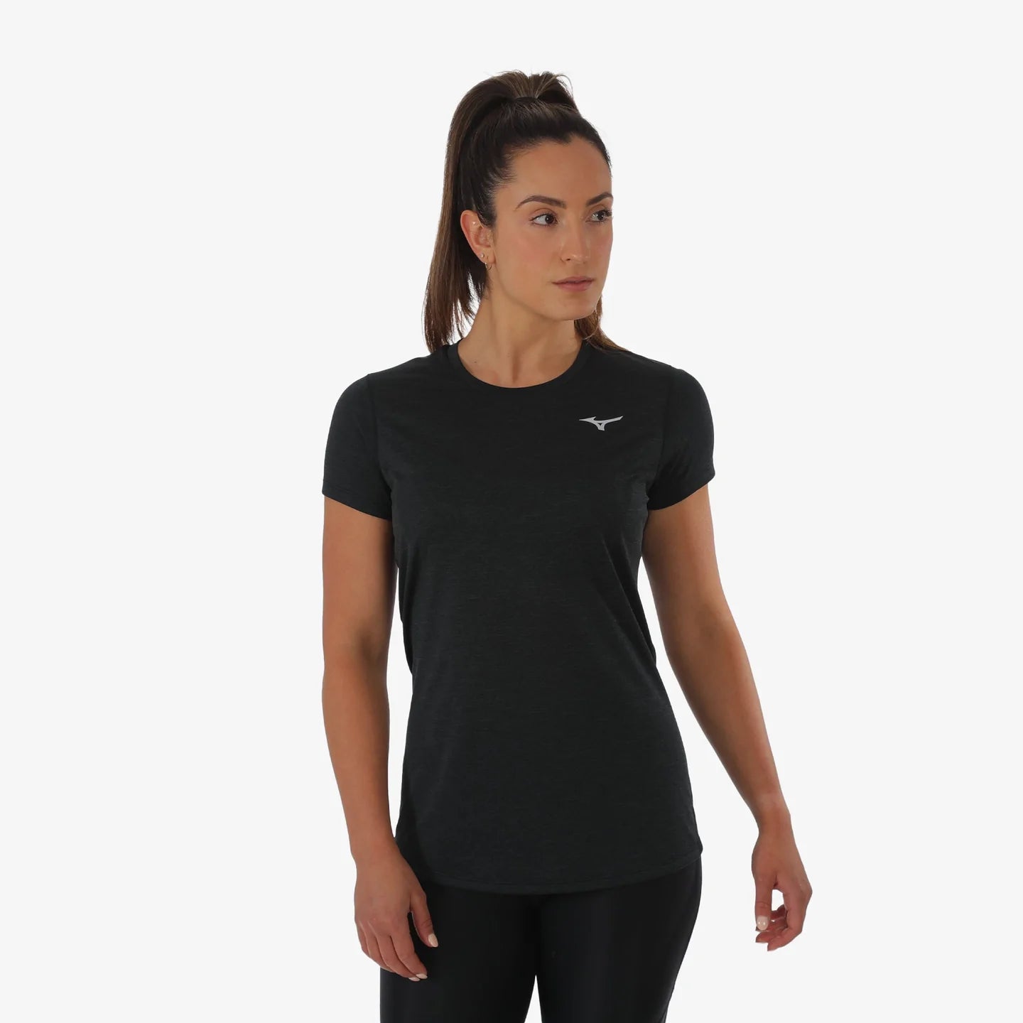 MIZUNO Impulse Graphic Tee Womens BLACK