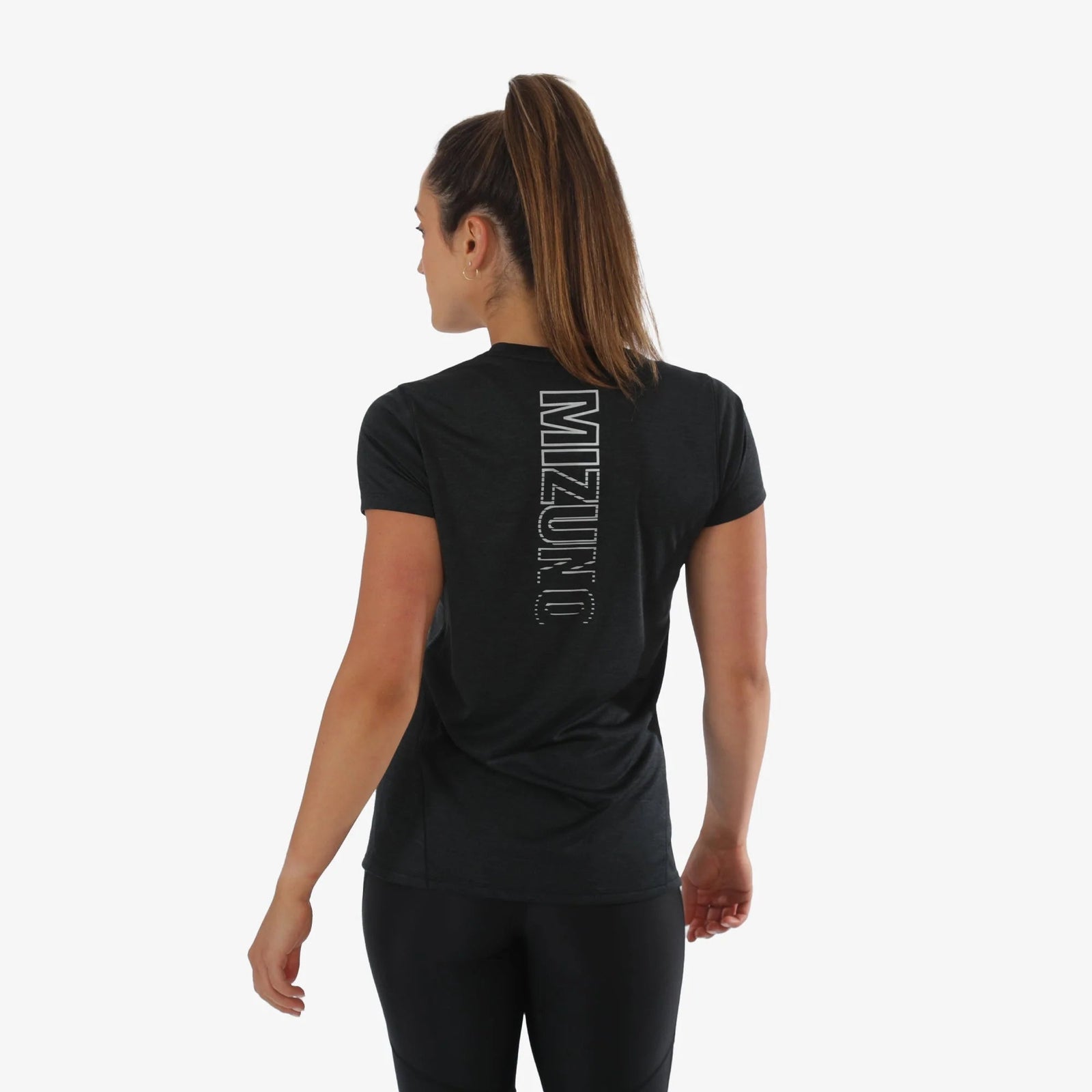 MIZUNO Impulse Graphic Tee Womens BLACK