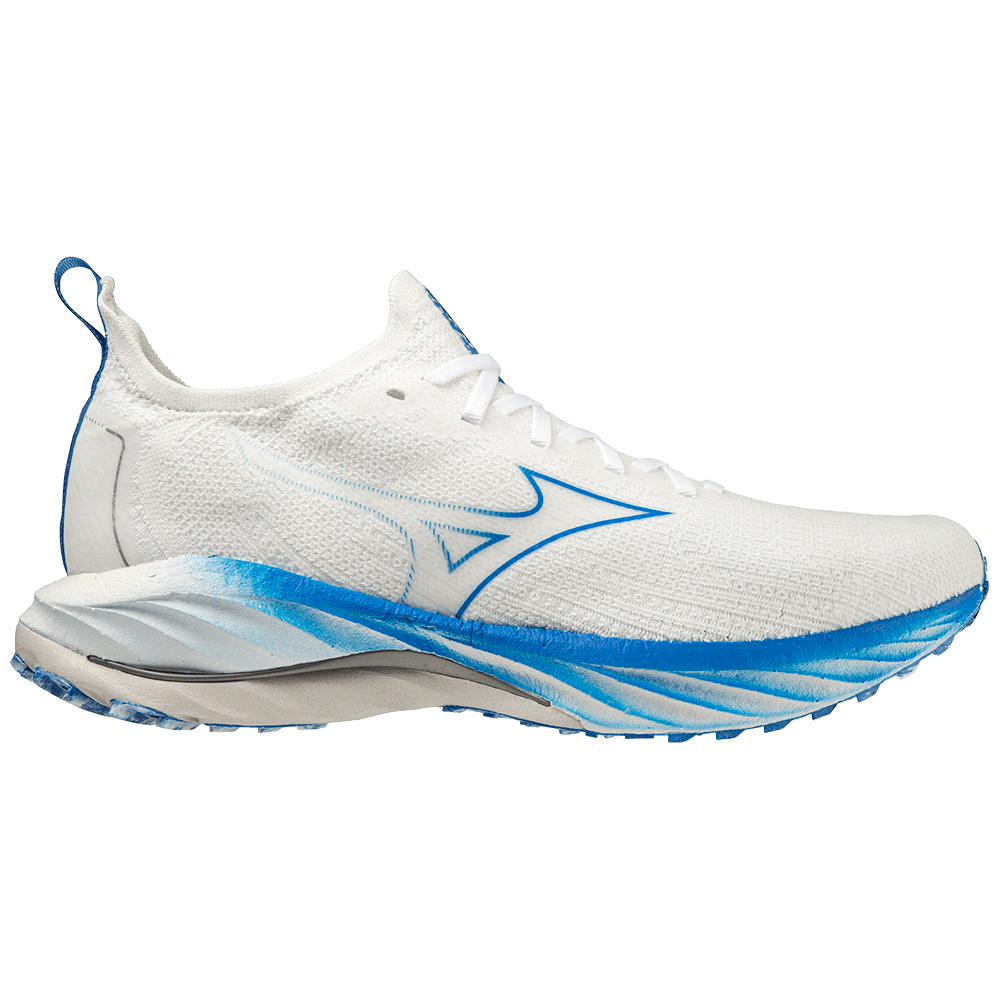 MIZUNO Wave Neo Wind Mens FOOTWEAR - Mens Neutral UNDYED WHITE