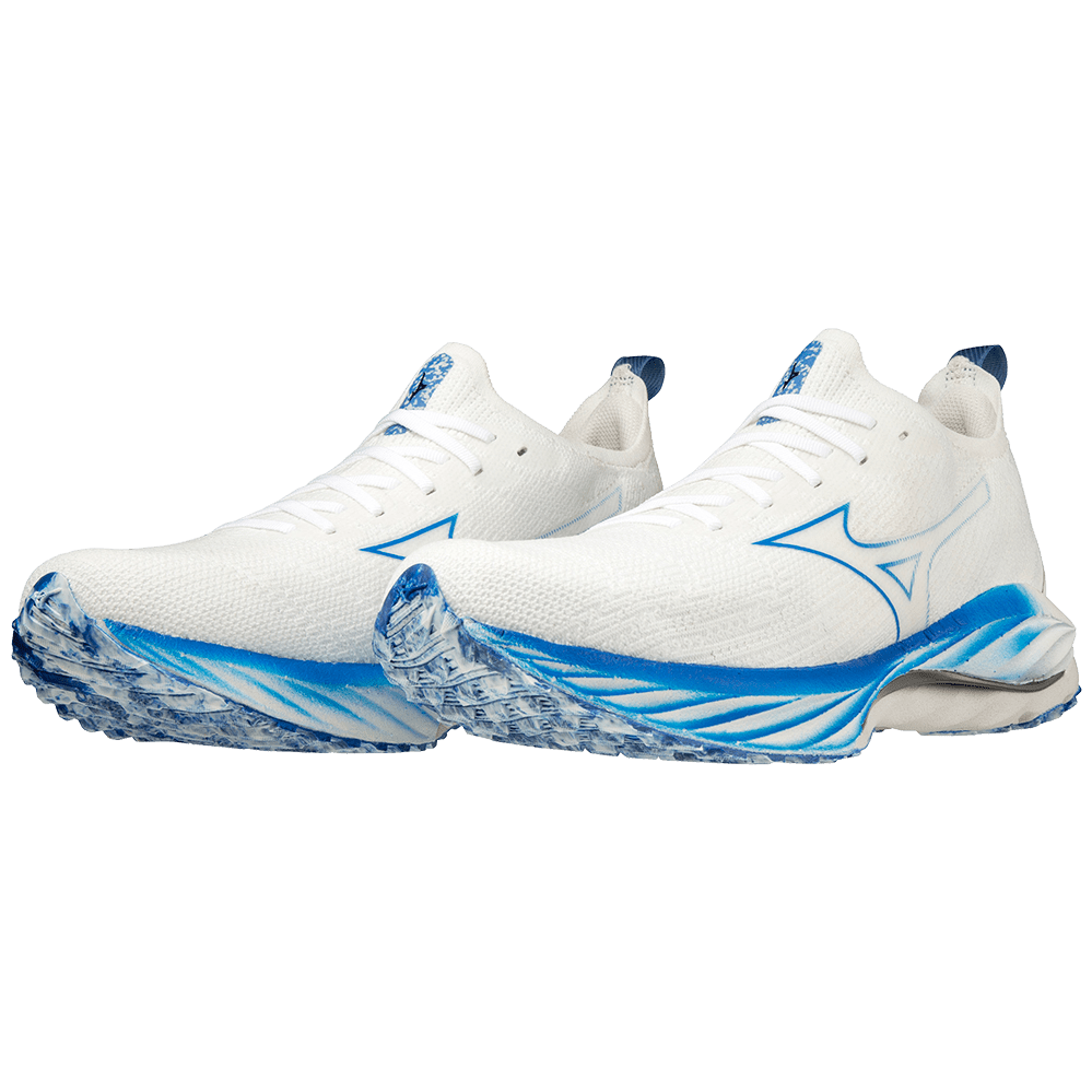 MIZUNO Wave Neo Wind Mens FOOTWEAR - Mens Neutral UNDYED WHITE