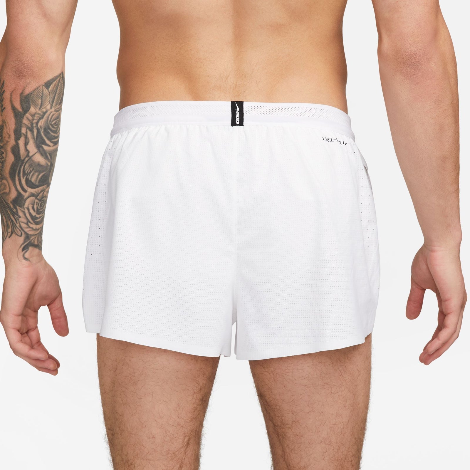 NIKE Aeroswift 2 Inch Shorts Mens APPAREL - Mens Shorts WHITE/POLAR