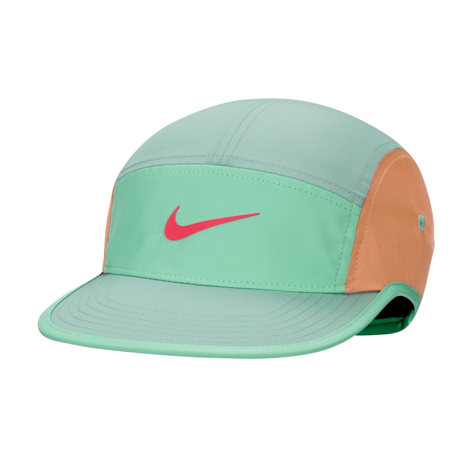 NIKE Dri-FIT Fly Cap GEAR - Unisex Hats, Visors & Headwear MINERAL/EMERALD RISE/EMBER GLOW