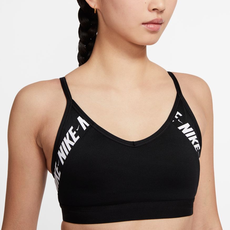 NIKE Indy Bra APPAREL - Womens Bras BLACK/WHITE