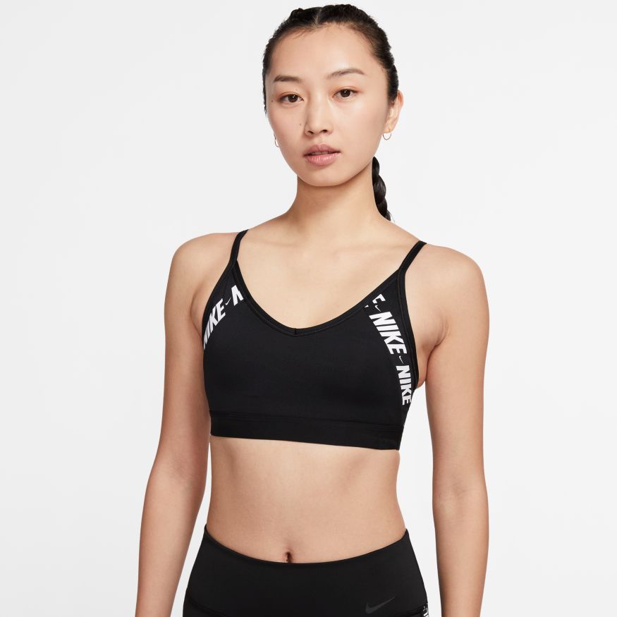 Nike Indy Bra APPAREL - Womens Bras BLACK/WHITE