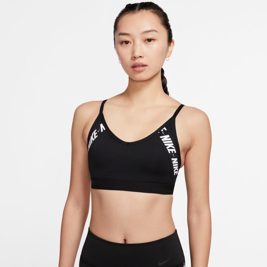 NIKE Indy Bra APPAREL - Womens Bras BLACK/WHITE