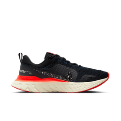 NIKE React Infinity Run Flyknit 3 Mens FOOTWEAR - Mens Neutral BLACK/BLACK OBSIDIAN