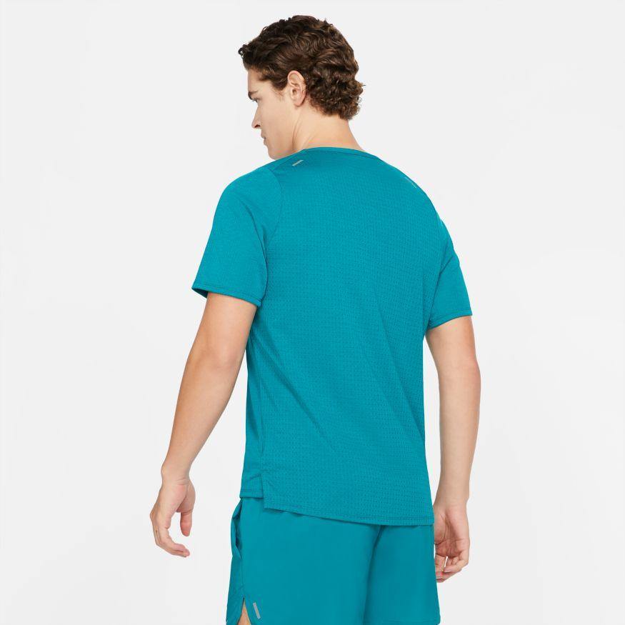 NIKE Rise 365 Tee Mens APPAREL - Mens T-Shirts BLUE