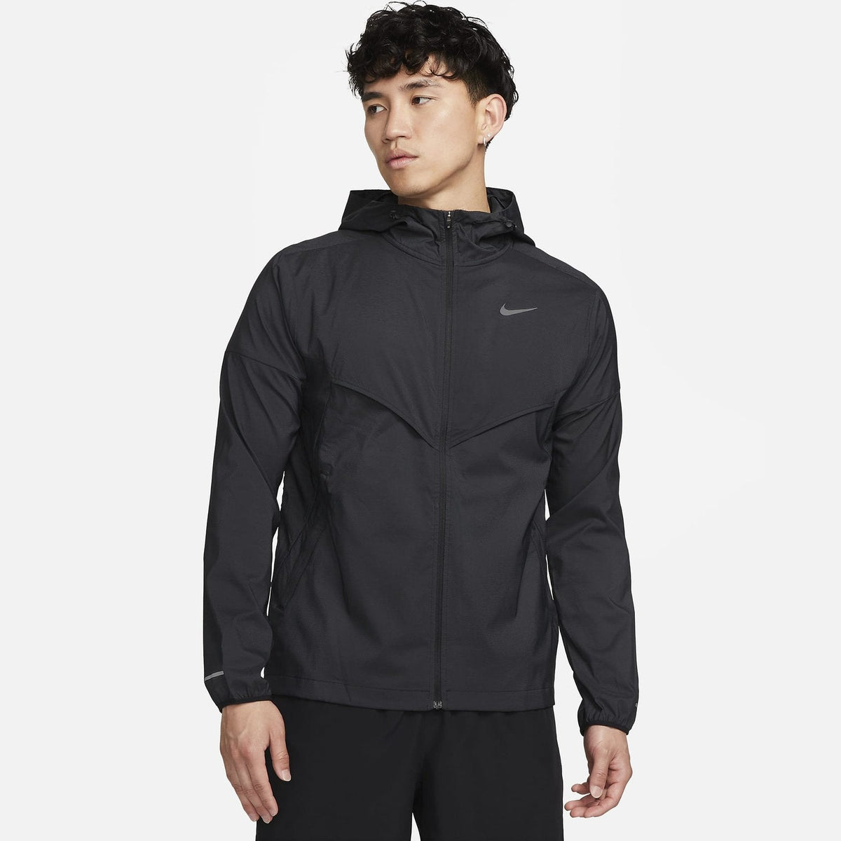 Nike Windrunner Repel Jacket Mens APPAREL - Mens Jackets BLACK/BLACK