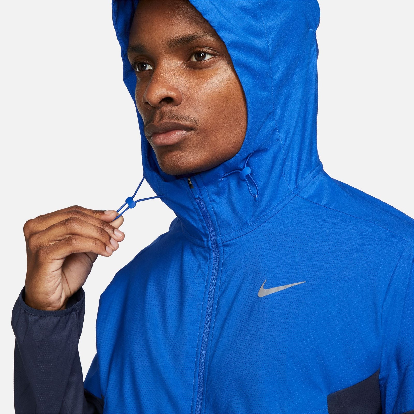 NIKE Windrunner Repel Jacket Mens APPAREL - Mens Jackets GAME ROYAL/OBSIDIAN