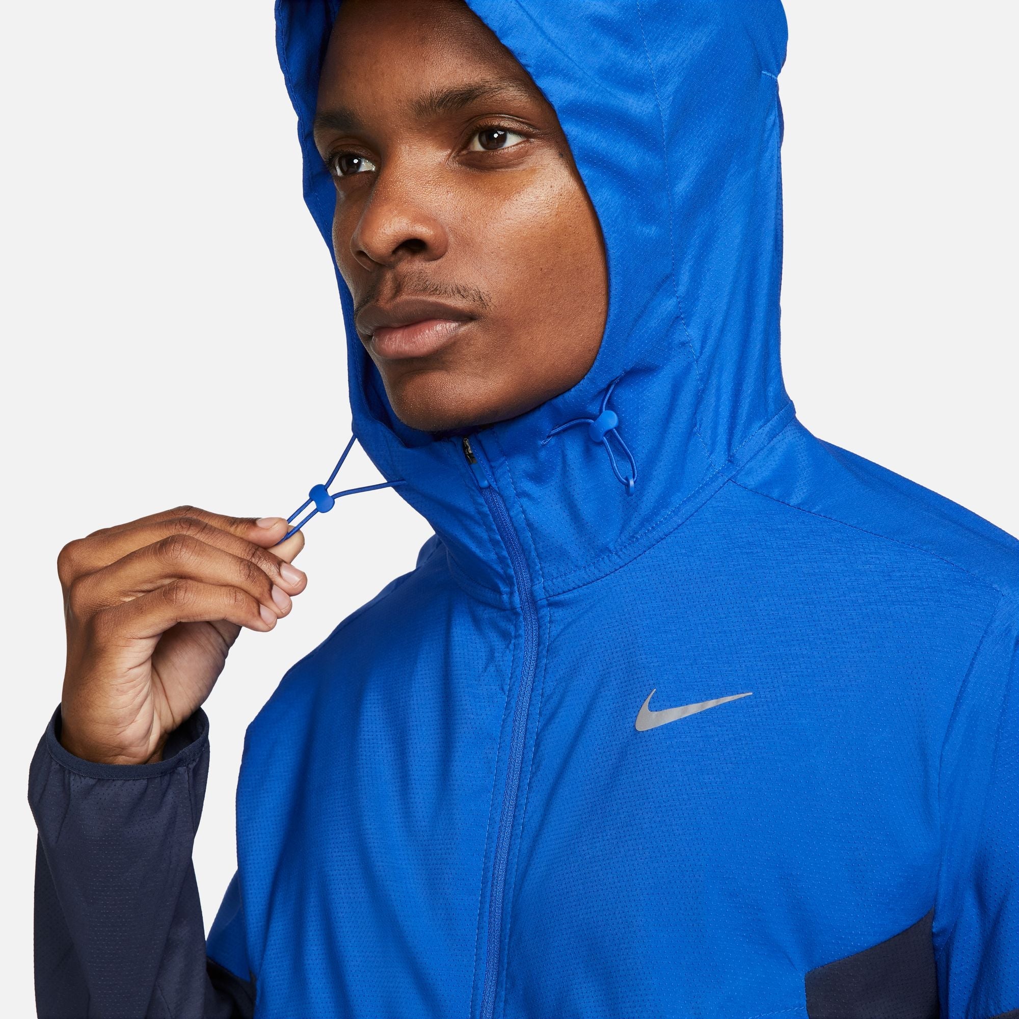 Nike Windrunner Repel Jacket Mens APPAREL - Mens Jackets GAME ROYAL/OBSIDIAN